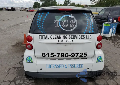 2011 Smart Fortwo Pure z USA, uszkodzony, nr VIN WMEEJ3BA0BK423700